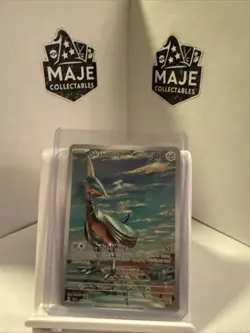 Pokemon TCG Skarmory 209/191 Surging Sparks Illustration - Image 1