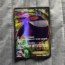Pokemon Gengar EX Ultra Rare Foil 114/119 XY Phantom Forces TCG Card English - Image 1