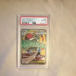 Pokemon Mega Lucario Ex 228 M2a Mega Attack Rare Holo Japanese PSA 10 - Image 1