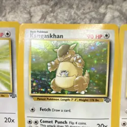 Pokemon TCG Jungle & Gym Challenge 3 Card Lot - Kangaskhan, Blaine's Kangaskhan - Image 3