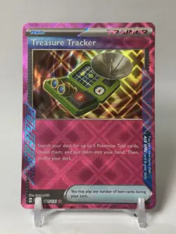 Treasure Tracker 131/131 Prismatic Evolutions Pokemon NM - Image 1