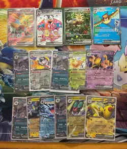 Pokemon Card Lot Full Art Alt Art Fire Charizard Alakazam - Image 1