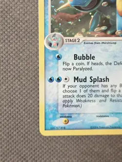 Swampert 5/17 Holo Rare (2004) POP Series 1 Pokemon Nintendo TCG - Image 5