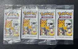 4X - Pokemon TCG General Mills 25th Anniversary 3-card Booster Pack - Sealed - Image 3