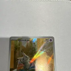 Pokemon TCG Mimikyu Promo Holo SVP: Scarlet & Violet 075 Basic 2024 English - Image 2