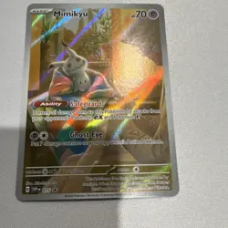 Pokemon TCG Mimikyu Promo Holo SVP: Scarlet & Violet 075 Basic 2024 English - Image 3