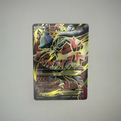Pokemon M Lucario EX Mega Full Art Alternate Art Holo Promo Card 055A/111 - Image 1