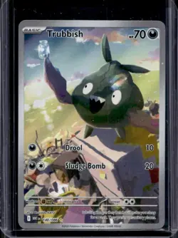 2025 Pokemon White Flare Trubbish Illustration Rare #140/086 - Image 1
