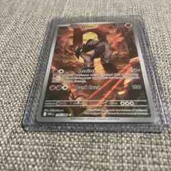 Pokemon Terrakion 135/086 Illustration Rare Sv: White Flare Full Art NM/M+ - Image 3