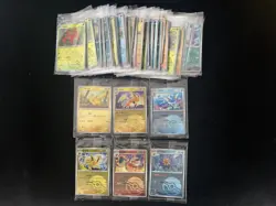 2025 Pokemon TCG S-Chinese 151C Pikachu Jolteon Ball Holo Sealed Lot*50 #2 ZE62 - Image 1