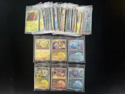 2025 Pokemon TCG S-Chinese 151C Pikachu Jolteon Ball Holo Sealed Lot*50 #2 ZE62 - Image 2