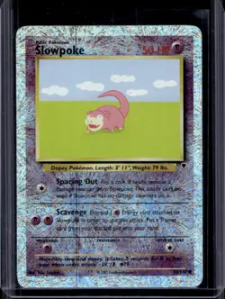 2002 Pokemon Legendary Slowpoke Reverse Holo #93/110 - Image 1