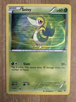 Pokemon TCG Snivy Black & White BW01 Holo Promo Promo LP - Image 1