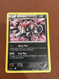 2011 POKEMON BLACK & WHITE PROMO BW09 ZOROARK-HOLO VICTINI BOX - Image 1
