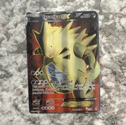 The Pokemon Company Pokemon TCG Tyranitar EX 91/98 XY Ultra Rare Full Art - Image 1