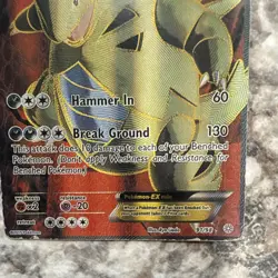 The Pokemon Company Pokemon TCG Tyranitar EX 91/98 XY Ultra Rare Full Art - Image 2