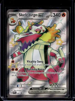 2023-25 Pokemon SV Black Star Promos Skeledirge ex #081 - Image 1