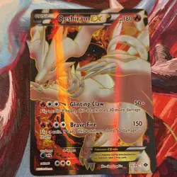 Pokemon Reshiram EX Full Art Holo Next Destinies 95/99 MP - Image 1