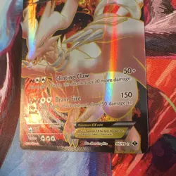 Pokemon Reshiram EX Full Art Holo Next Destinies 95/99 MP - Image 5
