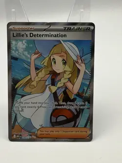 Pokemon TCG Lillie's Determination 169/132 Mega Evolution Ultra Rare Holo - Image 1