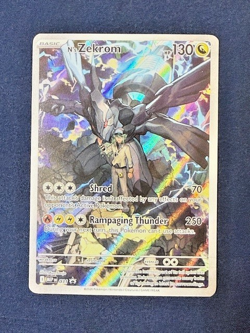 N’s Zekrom 031 Black Star Promo Holo Pokemon Mega Evolution NM - Image 1