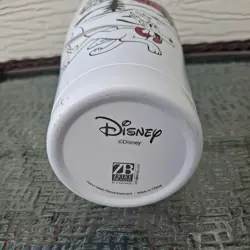Mickey Mouse, Minnie Mouse And Pluto Christmas Scene Sleigh Metal Tumbler￼ - Image 5