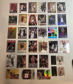 Serial Number Basketball Card Lot - 33 Cards (See photos for details) - Image 1