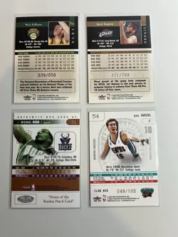 Serial Number Basketball Card Lot - 33 Cards (See photos for details) - Image 3
