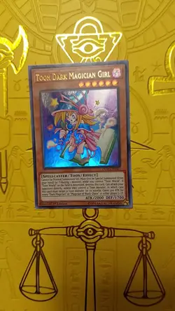 *** TOON DARK MAGICIAN GIRL *** 1ST EDITION ULTRA RARE DUPO-EN041 YUGIOH! - Image 2