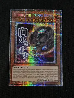 Yugioh TCG Nibiru, the Primal Being RA05-EN094 Starlight Rare 1st Edition NM - Image 4