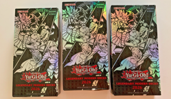Yu-Gi-Oh! 2026 Legendary Modern Decks Factory Sealed 3 Box Lot - Image 1