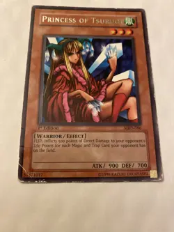 Yugioh Princess of Tsurugi - MRD-086 1st Edition Silver Rare - Played Condition - Image 2