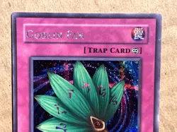 yugioh Goblin Fan TFK-003 Prismatic Secret Rare Moderately Played - Image 3