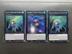 Number 4: Stealth Kragen + Spawn Set Secret EU - DRL3-EN017 BROL-EN031- YuGiOh! - Image 1