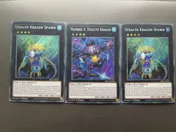 Number 4: Stealth Kragen + Spawn Set Secret EU - DRL3-EN017 BROL-EN031- YuGiOh! - Image 2