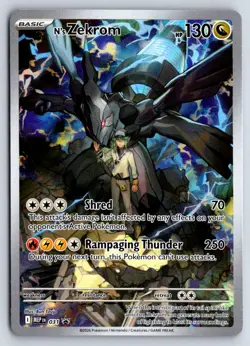 N's Zekrom - 031 031 Holo P ME: Mega Evolution Promo Pokemon NM - Image 1
