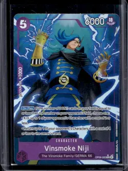 2024 One Piece The Best Vinsmoke Niji Rare #OP06-065 - Image 1