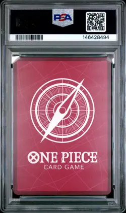 2025 ONE PIECE MONKEY D. LUFFY AA OP11-A FIST OF DIVINE SPEED #040 PSA 10 - Image 2