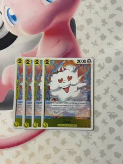 Zeus OP11-106 R One Piece A Fist Of Divine Speed Playset Of 4 - Image 1