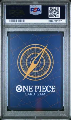 2024 ONE PIECE OP08-TWO LEGENDS SPECIAL ALTERNATE ART #004 GECKO MORIA PSA 10 - Image 2