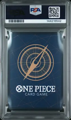 2025 One Piece OP11 Japanese Luffy Tarou Special Alternate Art #005 PSA 8 NM-MT - Image 2