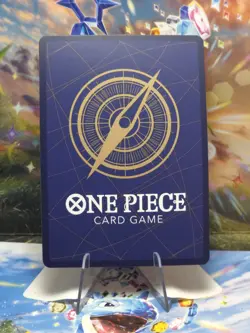 One Piece TCG Trafalgar Law OP14-009 SR The Azure Sea's Seven NM - Image 2