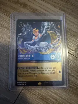 CINDERELLA Dream Come True FOIL LEGENDARY Disney LORCANA Whisperers In The Well - Image 1