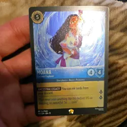 Moana - Curious Explorer 155/204 Winterspell Legendary Disney Lorcana TCG - Image 3