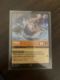 Timon - Snowball Swiper - Rare - Winterspell #16 - LORCANA - - Image 3