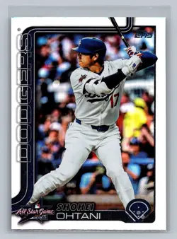 2025 Topps Update #ASG-1 Shohei Ohtani All Star Rainbow Foil - Image 1