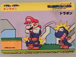 Super Mario World Japanese No.50 Vintage Non-Sport Trading Card Collectible - Image 1