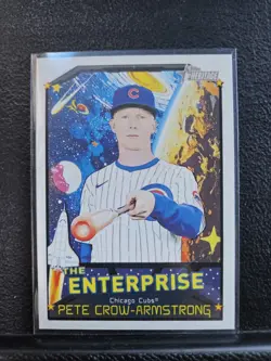 2026 Topps Heritage #TE-PC Pete Crow-Armstrong The Enterprise - Image 1