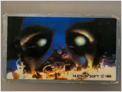 Hudson Soft Famicom Menko Card 1985 Japan Vintage Collectible Non-Sport Card - Image 1