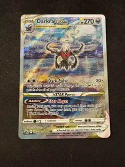 Darkrai VSTAR Crown Zenith GG50/GG70 Galarian Gallery Pokemon TCG 2023 Near Mint - Image 1